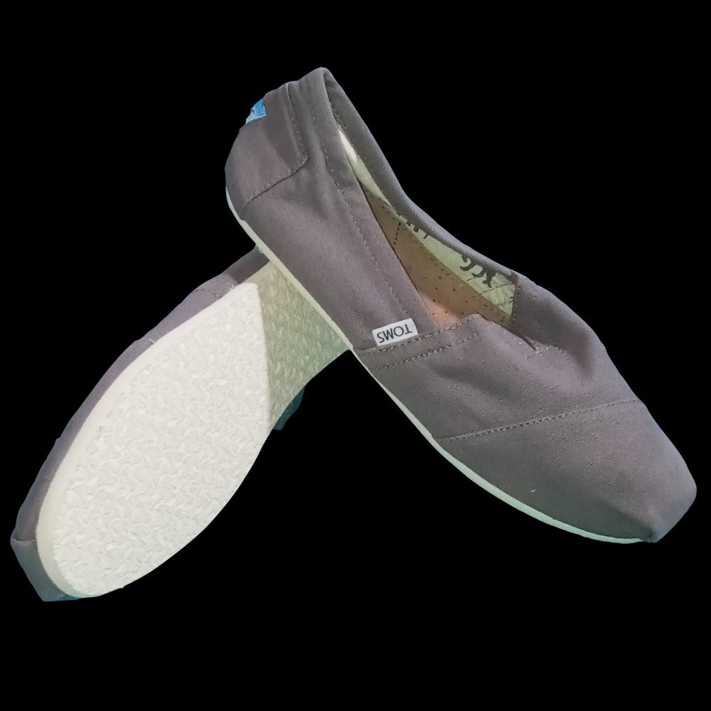 Toms Classic Alpargata Color Grey Size M10 For Men - Picture 2 of 4